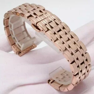 Universal 10mm-24mm Straight+Curved Bracelet Stainless Steel Watch Band Strap - Picture 1 of 12