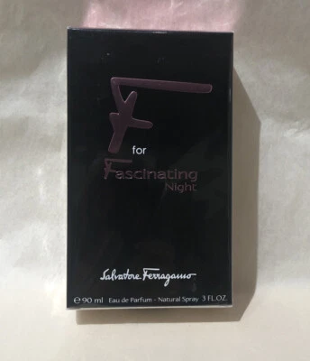 F for Fascinating Night de Salvatore Ferragamo 3,0 OZ Eau de Parfum ☼ Tarifa Encontrar Foto 1 de 3