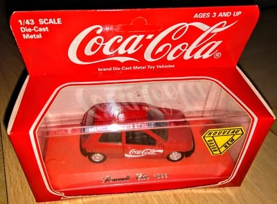 Coca Cola French Solidio 1:43 Scale Mint Boxed Renault Clio 1990 coke France  - Image 1 of 4