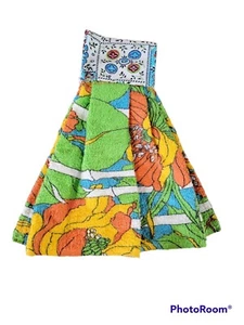 Coloridas toallas de mano de cocina vintage colgantes para puerta - Imagen 1 de 5