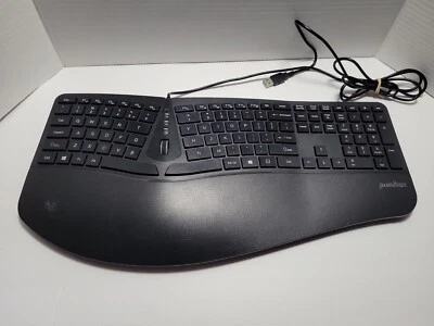 Perixx Periduo-406 Wired Ergonomic Keyboard Split Usb scrolling wheel - Image 1 of 2