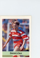 Graham Le Saux 'Graeme' The Sun Soccer Sticker 1990/91 Euroflash #41 