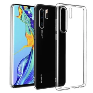 Huawei P30 Pro durchsichtige Handyhülle Schutzcase Cover Etui Case Transparent - Zdjęcie 1 z 3