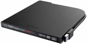 BUFFALO UHD BD Portable Blu-ray Drive BRUHD-PU3-BK - Afbeelding 1 van 7