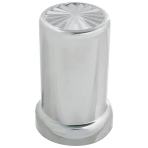 GG 10259 - 33 MM X 3 3/8 Inch Chrome Pin Wheel Push On Lug Nut Cover - Picture 1 of 1