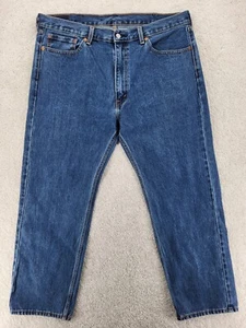 Levi 505 Herren Größe 40 X 30 mittelblau 5 Taschen gerades Bein und Logo - Bild 1 von 10