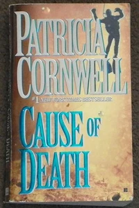 PATRICIA CORNWELL Paperback CAUSE OF DEATH Crime Drama Novel - Picture 1 of 1