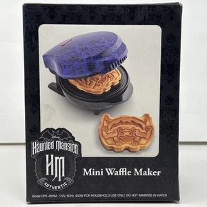 NEW Disney World Parks The Haunted Mansion Wallpaper Gargoyle Mini Waffle Maker - Picture 1 of 3