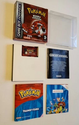 Pokemon Ruby VGC NM Nintendo Game Boy Advance ERROR boxed Complete New Battery  - Image 1 of 4