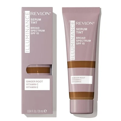 Revlon Illuminance Serum Tint Broad Spectrum SPF 15 New 0.94oz / 28ml 517 Amber - Image 1 of 4