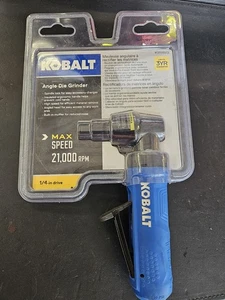 NUEVA AMOLADORA DE TROQUELES KOBALT SGY-AIR220 ÁNGULO RECTO 21000 RPM 1/4" - Imagen 1 de 1