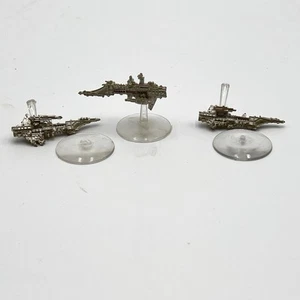 Warhammer 40k Battlefleet Gothic Imperial Firestorm Class - ORIGINAL METAL/Used - Picture 1 of 8