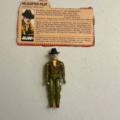 Wild Bill V1 100% Completo G.I. Figura de acción Hasbro Joe 1983 vintage Foto 1 de 4