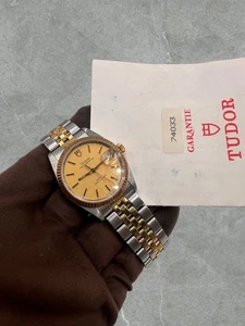 Tudor Prince Oysterdate Gold und Stahl Ref. 74033 34MM - Bild 1 von 14