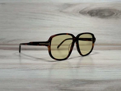 Tom Ford TF 1024 Anton Shiny Havana With Yellow Lens Sunglasses - Ships Now! - image 1 of 4