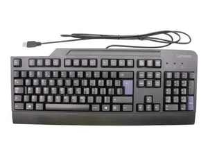 Lenovo UK USB Black Keyboard ( 00XH575 SK-8825 ) NEW - Picture 1 of 5