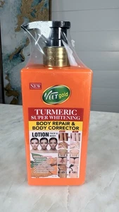 Veet gold Turmeric Repair & Corrector Face & Body Lotion 500ml - Picture 1 of 4