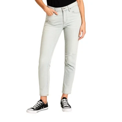 Rag & Bone Skinny Ankle Jeans 26 Nina High Rise Distressed Lake District Modern - Image 1 of 4