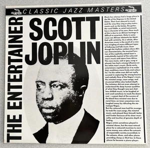 Scott Joplin the Entertainer LP 1983 Import German From Piano Rolls 1899 - 1914 - Picture 1 of 4