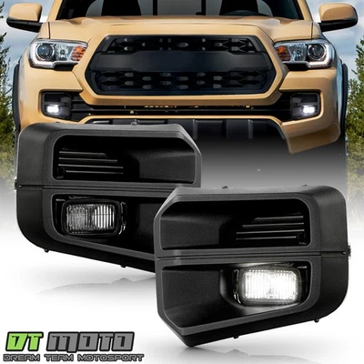 适用于 2016 - 2023 年丰田 Tacoma TRD Pro 风格 LED 雾灯驾驶灯带开关 — 第 1/4 张图片