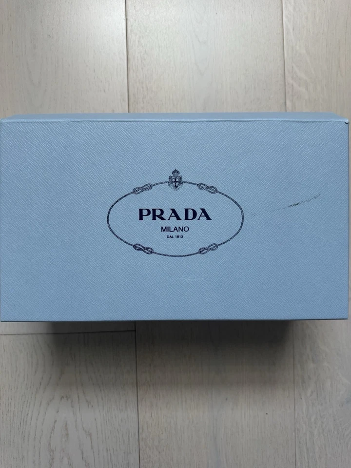 PRADA CALZATURE DONNA SPAZZOLATO LEATHER HEELS NERO COLOR 1D532M - Image 1 of 4