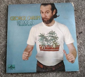 GEORGE CARLIN Toledo Window Box 1974 Comedy Vinyl LP - Imagen 1 de 3