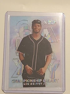 2022 Skybox Metal Universe Champions Championship Galaxy Ken Griffey Jr - Picture 1 of 2