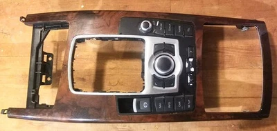 05 2006 2007 2008 2009 2010 2011 Audi A6 Shift Console Trim Radio Controls Bezel Foto 1 de 2