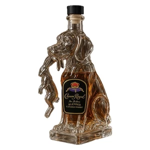 Bottiglia Whisky Animale Cane Realistico Insegue Il Coniglio Bottiglia Lucentezza Liscia 320ml - Foto 1 di 12