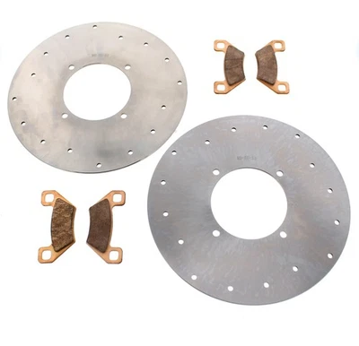 2015 2016 Arctic Cat Prowler 1000 XT Front Brake Rotors & Severe Dty Brake Pads - Image 1 of 3
