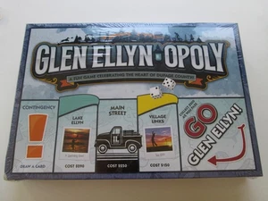 GLEN ELLYN-OPOLY Illinois Monopoly-ähnliches Spiel 2-6 Spieler / ab 8 Jahren - Bild 1 von 4