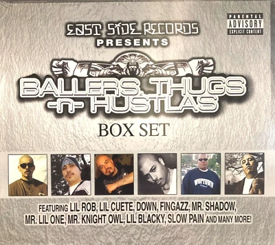 BALLERS, THUGS -N- HUSTLAS (Sealed 3-CD Box Set) 57 Tracks - East Side Records - Image 1 of 4