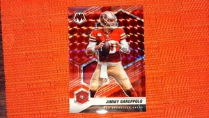 2021 Panini Mosaic #173 Jimmy Garoppolo Prizm Red - Picture 1 of 2