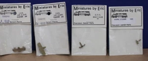 Lot of 4 Packages Miniatures By Eric HO Brass Locomotive Detail Parts New - Picture 1 of 2