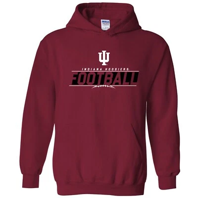Sudadera con capucha Indiana Hoosiers Football Charge - Cardinal Foto 1 de 4