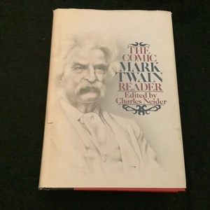 The Comic Mark Twain Reader edited by Charles Neider (1977 Hardcover) - VG+!! - Picture 1 of 7