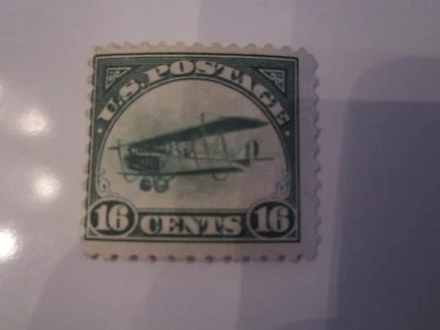 U.S. 1918 SCOTT #C2 SIXTEEN CENT STAMP - MINT NEVER HINGED - Image 1 of 3