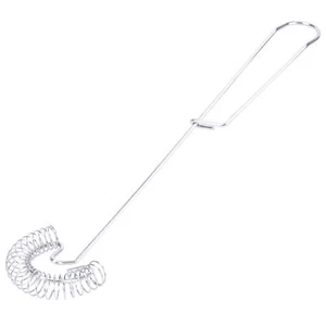 2 Pieces Whisk Egg Small Whisk Whipper Stainless Steel Egg Whisk Flat2079 - Imagen 1 de 8