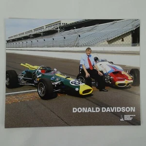 Donald Davidson's Indianapolis Motor Speedway Museum Hero Card Handout - Picture 1 of 5