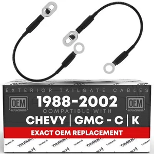 Tailgate Support Cable, Left & Right for Chevrolet GMC C&K 1500, 2500, 3500 - Picture 1 of 6