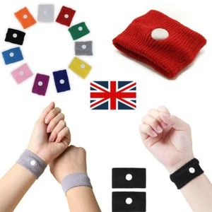 2Pcs Anti Nausea Wrist Band Motion Sickness Wristband Nausea Relief Travel Boat - Picture 1 of 23