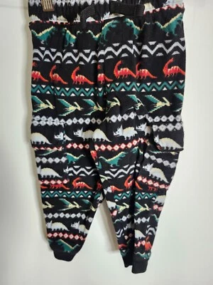 PANTALÓN SUDADERA CON DINOSAURIOS GARANIMALS TALLA 3T NEGRO (T12) Foto 1 de 3