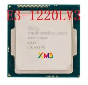 Intel Xeon E3-1220L V3 LGA1150 SR1BT 1.1GHz 13w CPU Processor - Picture 1 of 2