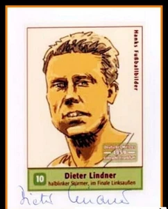 Autógrafo Eintracht Frankfurt | foto de 1959 | Dieter LINDNER (dibujo de Hanks) - Imagen 1 de 1