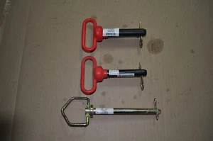 County line hitch pin group of three, 7/8" 4-1/4", 3/4" 4", 5/8 6-1/4 useable - Picture 1 of 4