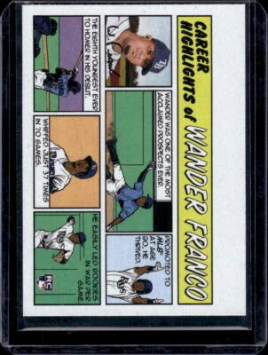 2022 Topps Heritage #73TC-4 Wander Franco 1973 Topps Comics - Image 1 of 2