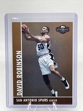 2008-09 Topps Co-Signers #96 David Robinson NBA HOF Bronze Foil /299 NM