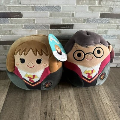 NEW Squishmallows Lot of 2 Harry Potter and Friends  Hermione 7 Inch Plush - Image 1 of 4