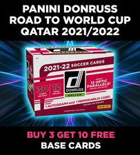 PANINI DONRUSS QATAR ROAD TO WORLD CUP 2021/2022 21-22 BASE CARDS