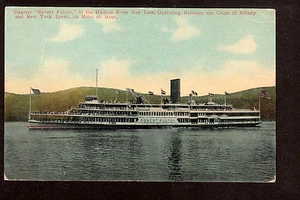 1912 steamer Robert Fulton ship New York postcard - Picture 1 of 2